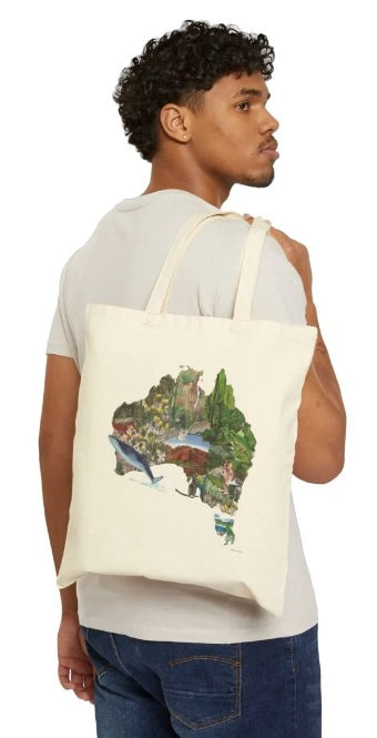 Cotton Canvas Tote Bag