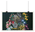 Soft pastel CapitalTerritory of Australia - Flora and fauna Poster — Textured Matte Art Print
