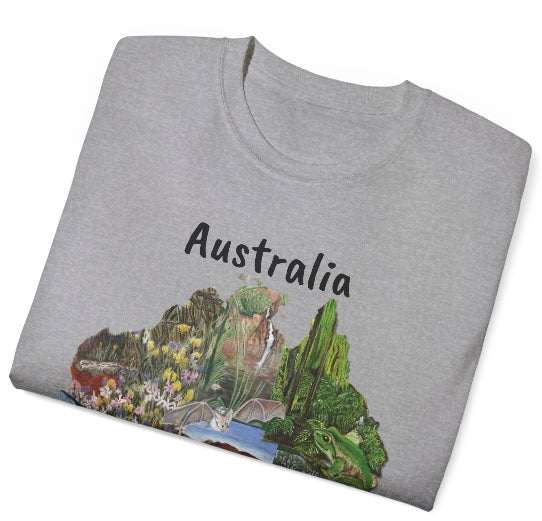 Unisex Ultra Cotton Tee Australia 1.