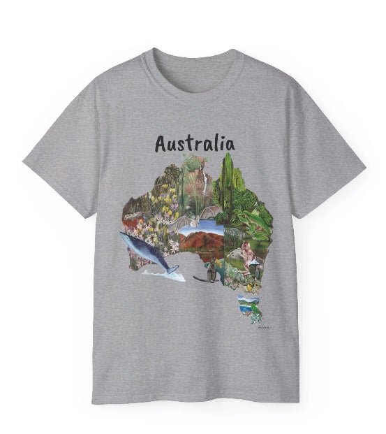 Unisex Ultra Cotton Tee Australia 1.
