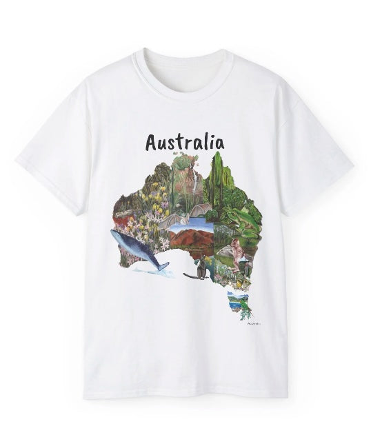 Unisex Ultra Cotton Tee Australia 1.